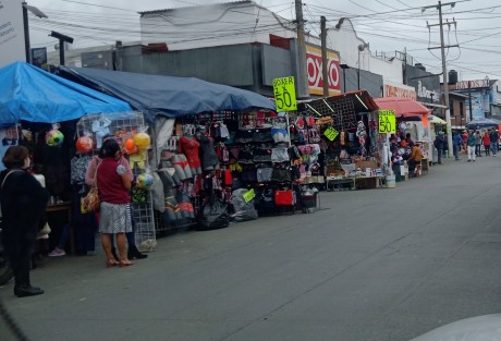 En las colonias como Revolución no se veía tanto moviendo como en centro de la ciudad.