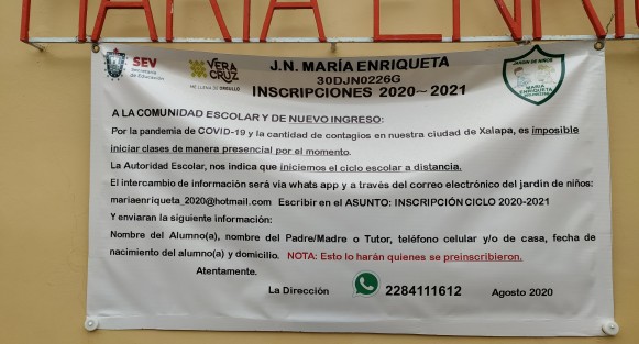 Medio año más tarde, las restricciones siguen siendo las mismas para los escolapios, que algún día habrán de conocer lo que es la escuela...