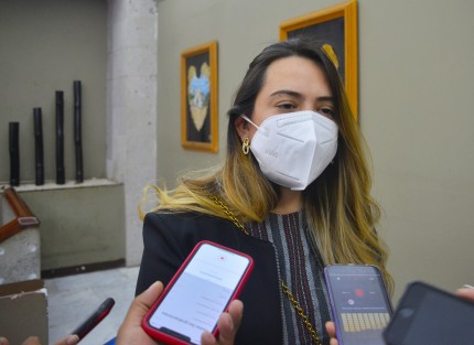 Al igual que año pasado, con el pretexto de pandemia sigue sin ser permitido el paso a los medios de comunicación al  recinto legislativo, por lo que realizan algunas entrevistas previo a la entrada a los legisladores, claro, los que así lo permiten, ya que algunos como el diputado Cazarín prefieren correr.