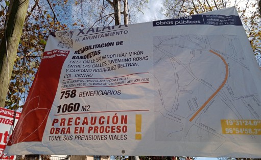 Extrañamente ahora por toda la ciudad de Xalapa se  puede ver la reconstrucción de banquetas, repavimentado de calles y de más,  será que el alcalde Hipólito Rodríguez quiere cuadrar las cuentas  o ya en el cierre de su administración ya le dieron ganas de trabajar.