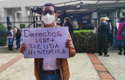 Asimismo pidieron a los diputados descongelar temas pendientes en la agenda legislativa como la aprobación del matrimonio igualitario, que en otras entidades ya es una realidad.