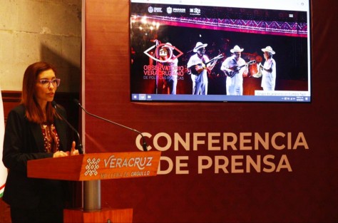  El mandatario estatal, Cuitláhuac García Jiménez, presentó la plataforma del Observatorio Veracruzano de Política Públicas, en el que se podrá acceder a información sobre las obras que realiza el Gobierno Estatal.