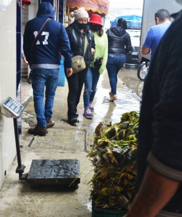 Al decir de los vendedores de mariscos del mercado La Rotonda, este primer viernes de Cuaresma ha bajado considerablemente la venta de su producto debido a que la mayoría de personas prefieren comer algún otro producto en vez de pescado  por la economía tan afectada que ha dejado la pandemia de Covid-19.
