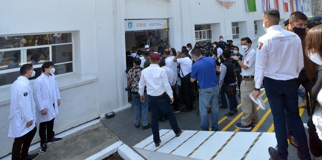 Donde no se cumplió la sana distancia fue al terminar el Diplomado Internacional Táctico K9 Perros Multipropósito. 