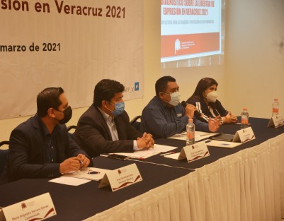 La presentación estuvo encabezada por el Comisionado Presidente, Silverio Quevedo Elox, con la presencia del Secretario Ejecutivo, Israel Hernández Sosa y los Comisionados Patricia González Vargas, Alejandra Herrera Gómez, Viridiana Reyes Cruz y Eric Abad Espíndola.