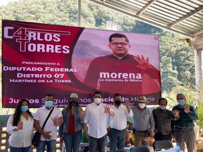 En sesión virtual de la Comisión de Fiscalización determinó negarle el registro al aspirante a la diputación federal por el distrito VII con cabecera en Martínez de la Torre por Morena porque el partido no entregó sus reportes de gastos de precampaña.

