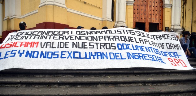 Estudiantes de la Escuela Normal Superior <em>Dr. Manuel Suárez Trujillo</em> urgieron la intervención de autoridades ante problemas con la plataforma Unidad del Sistema para la Carrera de Maestros y Maestras.