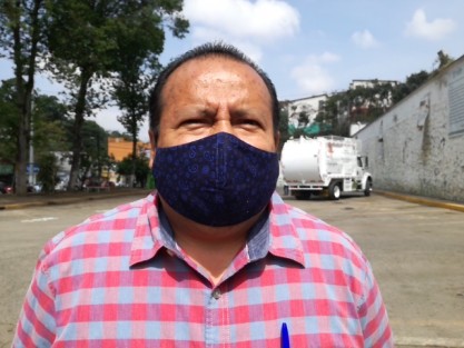 Guillermo Caballero de Jesús, Secretario General  del Sindicato Solidaridad Urbana de Trabajadores al servicio del Ayuntamiento recuerda a los xalapeños que esta semana el servicio de recolección se presta normalmente hasta este jueves, para normalizarse hasta el próximo 5 de abril. Por ello piden no sacar la basura, si no es al toque de la campana. 