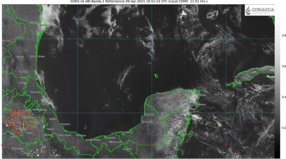 Ambiente muy caluroso; Surada rachas máximas de 75 a 95 km/h.; Evitemos Incendios Forestales;Extreme precaución.