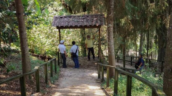 El día de hoy se inspeccionó la comunidad de Santa Rosa y el Sendero del Ocelote, en donde se implementarán las medidas necesarias para un mejor acceso para los visitantes.