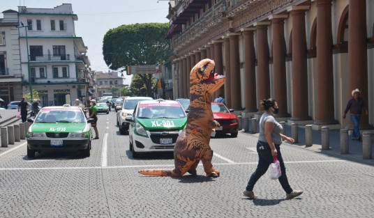 Con estas campañas políticas hasta los dinosaurios de siempre  se andan promoviendo para candidatos.  
