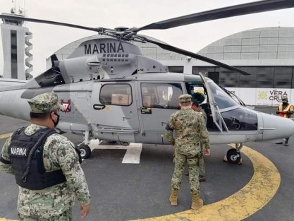 En la Coesconpaz se reportó del apoyo en logística de seguridad y transporte aéreo que se ha dado al plan de vacunación, con el objetivo de garantizar las especificaciones técnicas del manejo del biológico y la sobredemanda que pudiera darse a lo proyectado; como en el caso de ayer que en la subsede El Nido se hizo un traslado aéreo de las provisiones de vacuna que se tenían en la red de frío de Tuxpan a esta subsede, con el fin de vacunar hasta el último de la fila.