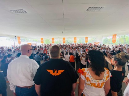 Este domingo 25 de abril las candidatas y candidatos de Movimiento Ciudadano a diputaciones locales y presidencias municipales del estado de Veracruz, rindieron protesta estatutaria para participar en el proceso electoral 2021, logrando la participación en los 212 municipios del Estado.