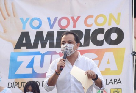 El fortalecimiento de México pasa necesariamente por el fortalecimiento institucional y el respeto de la legalidad que hemos creado como país, afirmó el candidato a de la Alianza Va por México a la Diputación Federal por el Distrito de Xalapa Urbano, Américo Zúñiga Martínez.