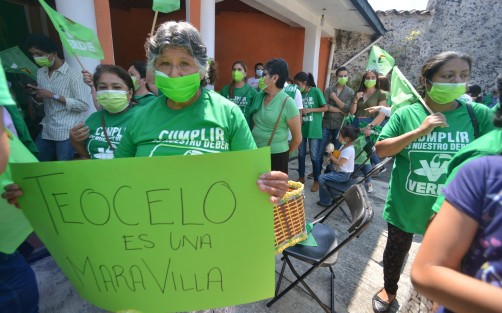 Mara Chama
 Villa inició su campaña rumbo a la alcaldía de #Teocelo. Al magno evento  asistió el Presidente estatal del Partido Verde Ecologista ( PVEM ), Marcelo Ruiz Sánchez; Inés Martínez Tecatl, candidata a diputada por el Distrito 9, Coatepec; y algunos simpatizantes  del partido, con el fin de conservar las medidas de sanidad.
