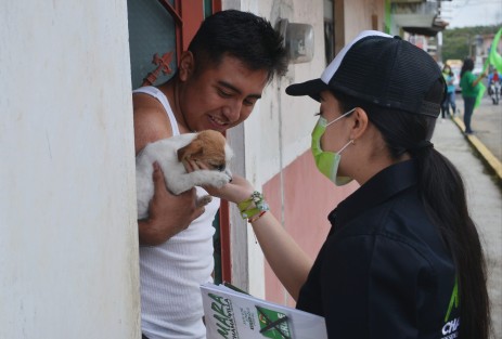 Con mucho éxito concluyó la tercera semana de campaña de la candidata a la alcaldía de Teocelo por el Partido Verde, Mara Chama Villa; llena de energía y con muchas propuestas se encuentra lista para  concluir su cuarta semana convenciendo cada día a más a la población teocelense. Hoy recorrió las calles de Francisco I. Madero y Zapaitonal de la cabecera municipal.