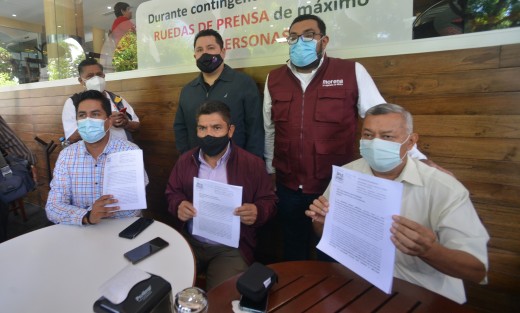 El representante de Morena ante el OPLE, David Agustín Jiménez Rojas, pide elección extraordinaria en Tantoyuca por la violencia generada por los partidos políticos de oposición. 