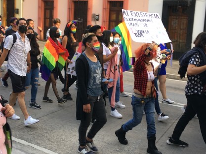 Los organizadores de la marcha expresaron su deseo de que con la próxima legislatura se aprueben iniciativas que los beneficien, como son las uniones de personas del mismo sexo. 