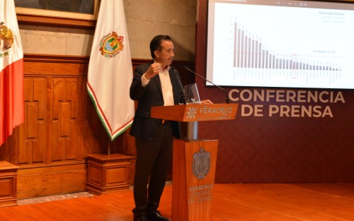El mandatario expresó que el propósito es llegar a las vacaciones de verano en semáforo verde, destacando que la cifra de contagios no ha incrementado, sino que se mantiene, pero es preciso consultar las actividades permitidas y suspendidas de acuerdo con el nivel de riesgo municipal, en el Mapa de Regreso a la Nueva Normalidad de la página http://coronavirus.veracruz.gob.mx.