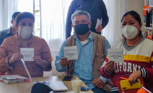 En su mensaje, el alcalde Mario Chama Díaz agradeció la presencia de los Titulares de las diferentes Direcciones del H. Ayuntamiento para dar inicio al proceso de entrega que se llevará a cabo en próximos meses en diferentes etapas  y de acuerdo a la ley.