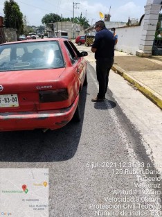 Protección Civil Teocelo y Seguridad Pública Municipal llevan a cabo la campaña Segunda Semana Preventiva Contra el Crecimiento del Número de Contagios por Coronavirus, denominado NO HAGAS OLAS, EVITA LA TERCERA; campaña implementada por el Gobierno del Estado de acuerdo al decreto emitido por el Gobernador del Estado, Ing. Cuitláhuac García Jiménez.