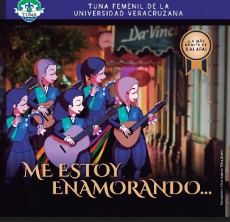 La Tuna Femenil de la Universidad va de gala presentando y promocionando su primer material discográfico, disponible ya en plataforma de la Dirección General de Difusión Cultural de la Universidad Veracruzana, DGDC Música, en https://musica.uv.mx/, y próximamente en físico. 