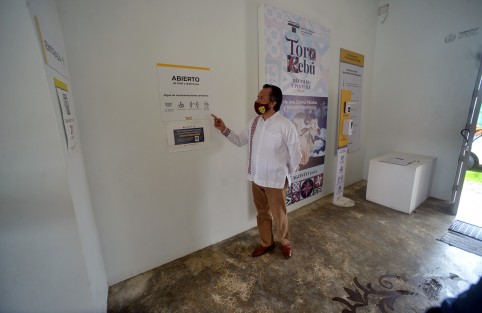El gobernador Cuitláhuac García Jiménez  recorrió  en compañía de medios de comunicación la casa que se atribuyó al ex gobernador Javier Duarte, en Tlacotalpan. Luego del litigio se llegó a un acuerdo y ya pertenece a Gobierno del Estado y al IVEC Veracruz.