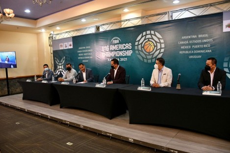 Halcones de Xalapa hizo presentación oficial del evento premundial FIBA U16, donde 8 equipos de distintos países, se disputarán dos boletos para el mundial a realizarse en enero del 2022 en España. 