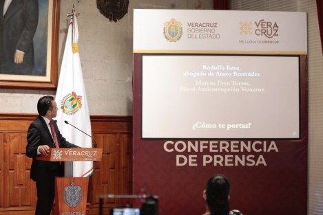 Para sustentar su dicho sobre Bermúdez Zurita, el Gobernador presentó a los medios el audio de una conversación entre el abogado del ex titular de la SSP y el ex fiscal anticorrupción Marcos Even Torres.  