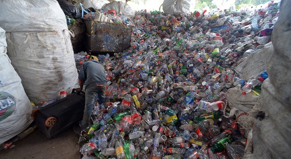 Alrededor de 20 familias son las que dependen directamente de un pequeño centro de reciclaje que se encuentra muy cerca del relleno sanitario Xalapa, y de algunas más que acuden a vender lo pepenado o escogido en los camiones de basura locales. 