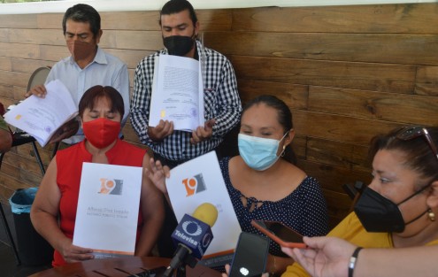 Propietarios de lotes de el predio El Moral, de Xalapa, denuncian que están siendo despojados de sus terrenos a punta de golpes y amenazas por  pseudo líderes encabezados por Rosa Hernández Colorado, las hermanas Aquino, la <em> banda</em> de Benito Flores Álvarez  y María del Carmen Salas Durán.