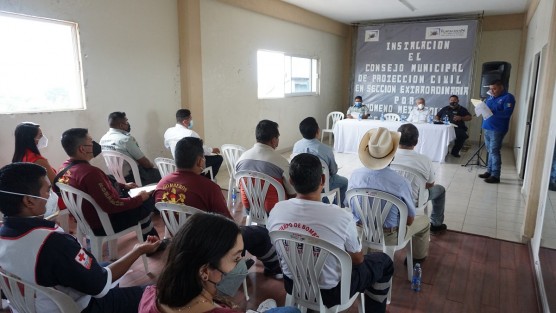 Instalan consejo municipal de protección civil, ante presencia del huracán Grace.

