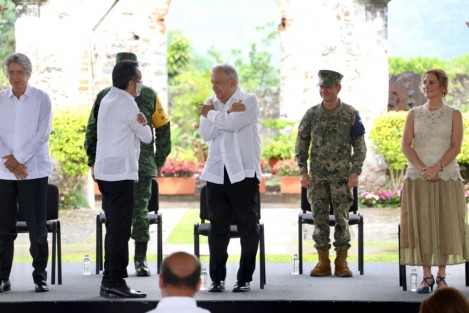 Presidente López Obrador encabezó la conmemoración de los 200 años del México Independiente, en Córdoba, Ver.,.