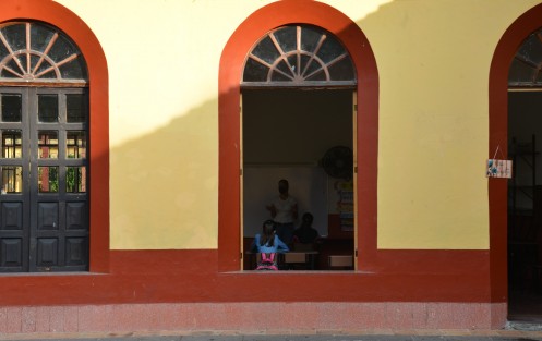 Puesto que el regreso a clases presenciales ha sido opcional, la asistencia observada fue mínima. La mayoría de los padres de familia han optado por que sus hijos sigan recibiendo sus clases a distancia.  