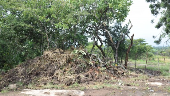 Fue la tarde de ayer cuando vecinos del lugar vieron pasar a un par de camiones llenos de basura, enseguida los habitantes alertaron a sus compañeros y se organizaron para prohibir el paso de estos.