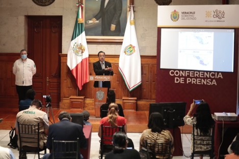 El gobernador Cuitláhuac García Jiménez afirmó que Veracruz empieza a figurar entre los estados más seguros del país, tras presentar gráficas del Instituto Nacional de Estadística y Geografía (INEGI) que muestran una importante disminución delictiva por cada cien mil habitantes durante 2020.