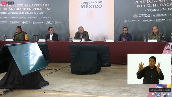 El Presidente de la República señaló que hay quien se queja de no haber recibido apoyo, pero si no resultaron afectados no se les puede apoyar.  Igualmente señaló que al entregar directamente los apoyos, hay quienes no lo aplican para lo que se les entregó. 