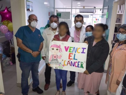 El Hospital Regional de Coatzacoalcos, Dr. Valentín Gómez Farías, dio de alta a dos pacientes del sexo femenino de 17 y 18 años de edad respectivamente, tras el tratamiento oncológico correspondiente en esta unidad médica.