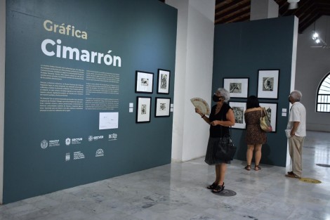  Bajo un estricto protocolo sanitario, este jueves iniciaron actividades del XXV Festival Afrocaribeño 2021. En el Centro Cultural Atarazanas, el Instituto Veracruzano de la Cultura presentó la exposición Gráfica Cimarrón y tuvo lugar el concierto a cargo de Mono Blanco.