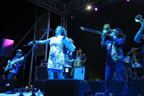 En el foro artístico el público pudo disfrutar de:  Chogo Prudente, Los Pregoneros del Recuerdo, y La China Sonidera. 