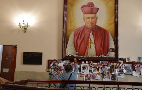 Este domingo se conmemora la festividad de San Rafael Guízar y Valencia, por lo que desde hace una semana las visitas a la tumba del Santo Obispo se han incrementado.