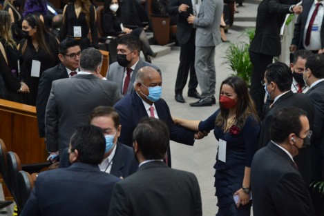 Algunos funcionarios  estatales acudieron a la instalación de la LXVI Legislatura del Estado de Veracruz.  