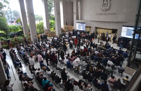 Aspectos de la instalación de la LXVI Legislatura de Veracruz.