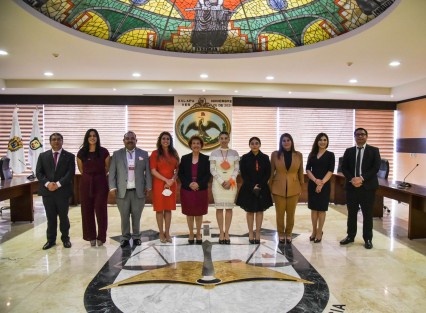 Comisiones de diputadas y diputados de la LXVI Legislatura del Estado de Veracruz, visitaron a los titulares de los poderes Ejecutivo y Judicial.