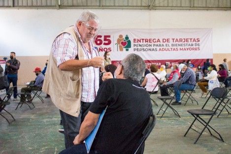 A partir del 19 de este mes, a la par del pago asistido de la pensión para los adultos mayores, se vacunará a los rezagados en 63 municipios donde hay un menor índice de vacunados.