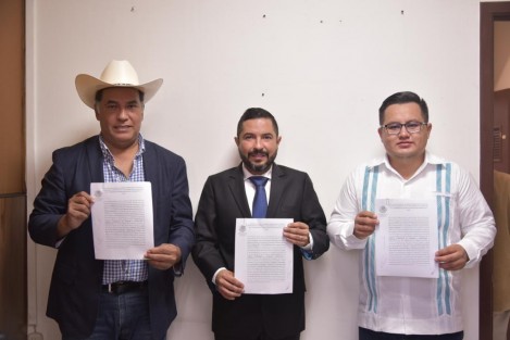 En cumplimiento al Acuerdo aprobado por el Pleno el pasado 11 de noviembre y que dio como resultado la integración de las comisiones legislativas, este día se llevó a cabo la instalación de la Comisión Permanente de Atención y Protección de Periodistas, integrada por los diputados Jaime Enrique de la Garza Martínez, presidente; Luis Ronaldo Zárate Díaz, secretario, y Marco Antonio Martínez Amador, vocal.