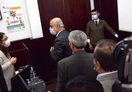 Ahued Bardahuil dijo que su equipo se conformará de personas que quieran trabajar y dar buena atención a la población xalapeño. 