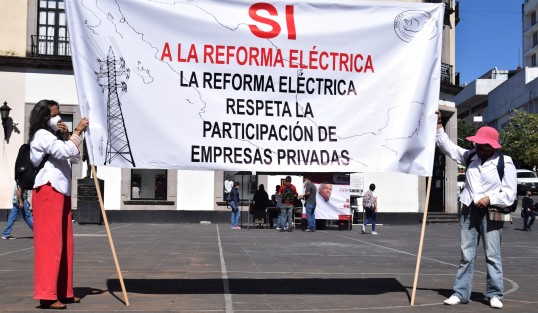Estas personas dicen  conformar un grupo denominado <em>Me canso ganso</em>, con el cual apoyarán todas las iniciativas del presidente Andrés Manuel López Obrador. 