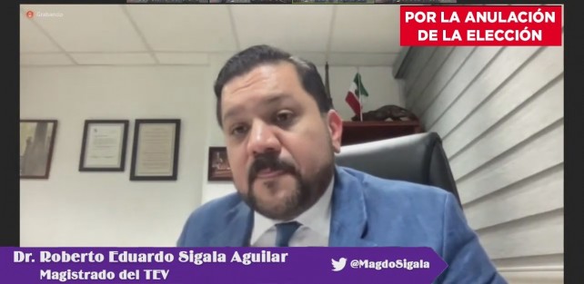 Los magistrados del TEV sesionaron ya con el engrosamiento del proyecto y consideraron todos los elementos de prueba, la contextualización de las mismas, el actuar del Organismo Público Local Electoral (OPLE) y el Instituto Nacional Electoral (INE), acumulándose una cantidad interminable de faltas a la ley, por lo que determinaron declarar la nulidad de los resultados del acta de cómputo, revocar la declaración de la validez de la elección y revocar la entrega de las constancias de mayoría expedidas a favor de la candidata de la alianza 