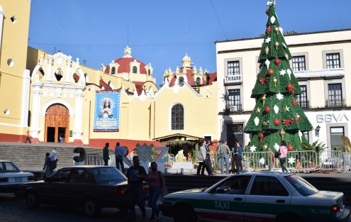 Por temporada navideña regresa el letrero de Veracruz a Plaza Lerdo... para las selfies.